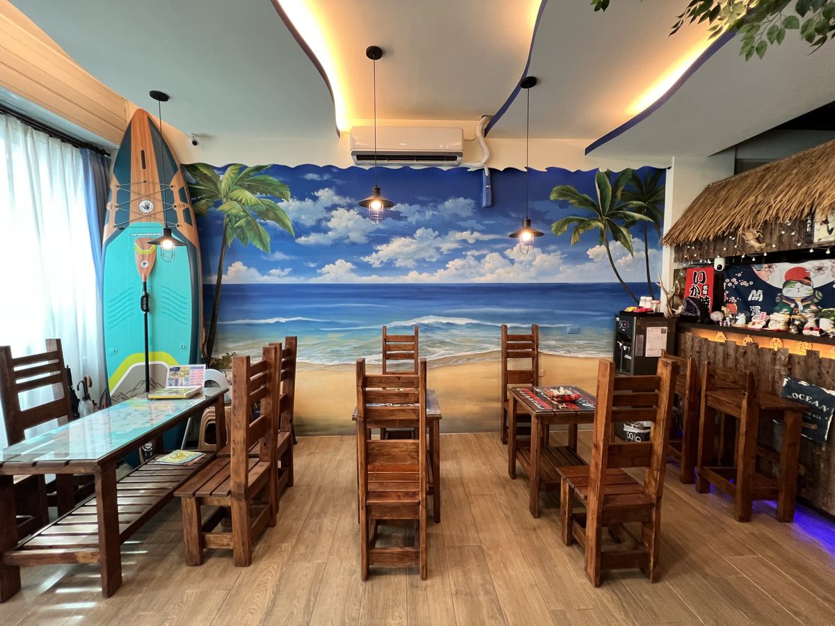 夏灣旅店公共空間