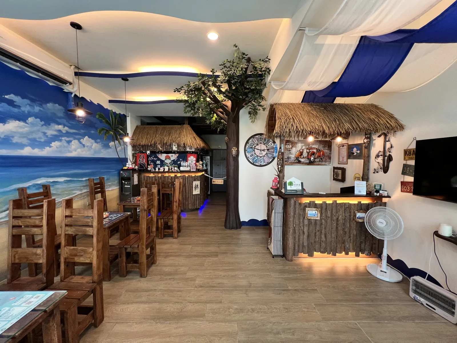 夏灣旅店公共空間室內景觀